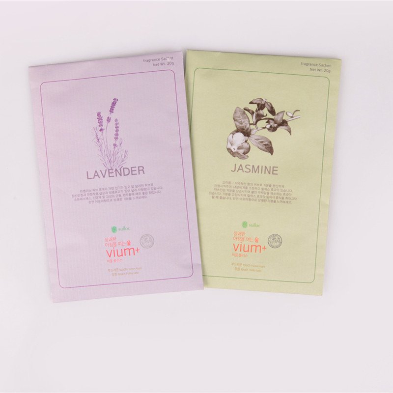 Fine Smell Potpourri Scents Sachet Bags Lavender Fragrant Sachet with Plastic Hook