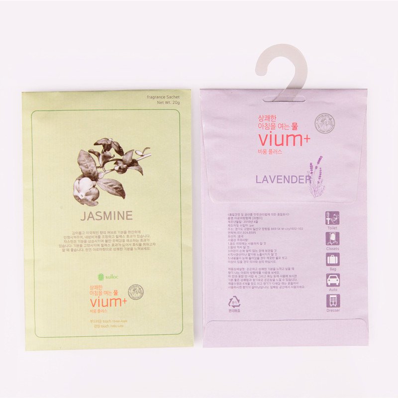 Fine Smell Potpourri Scents Sachet Bags Lavender Fragrant Sachet with Plastic Hook