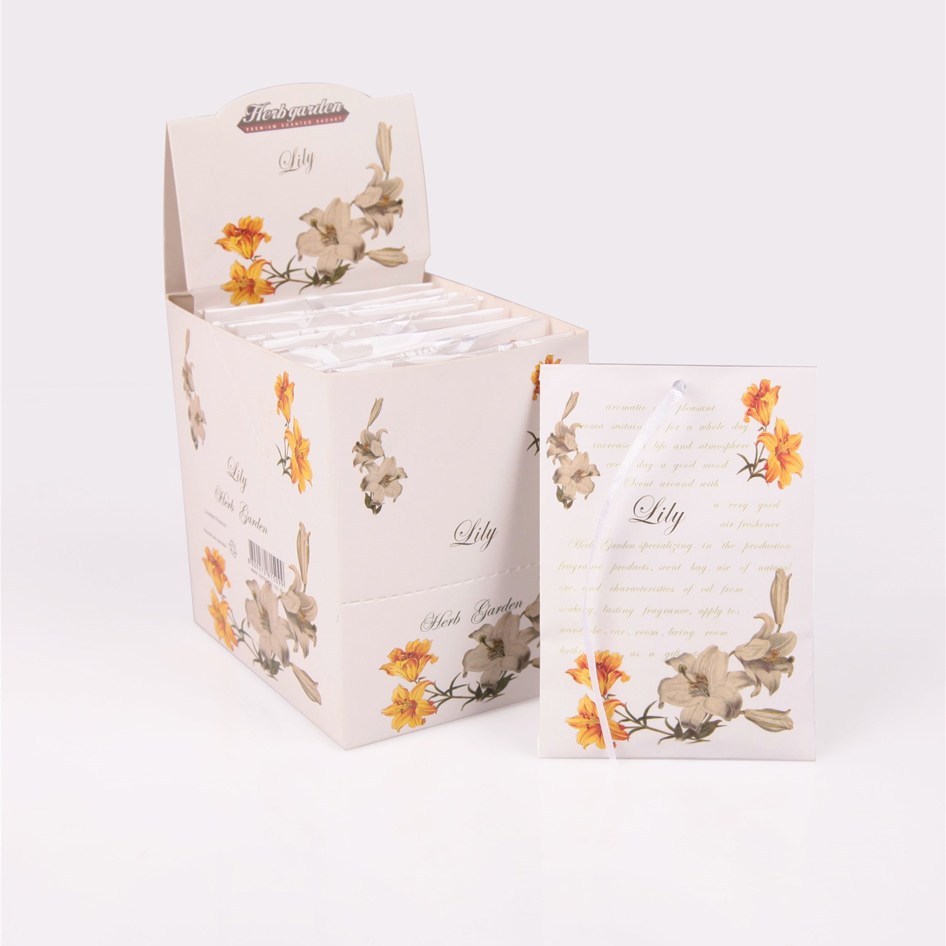 Fine Smell Potpourri Scents Sachet Bags Lavender Fragrant Sachet with Plastic Hook