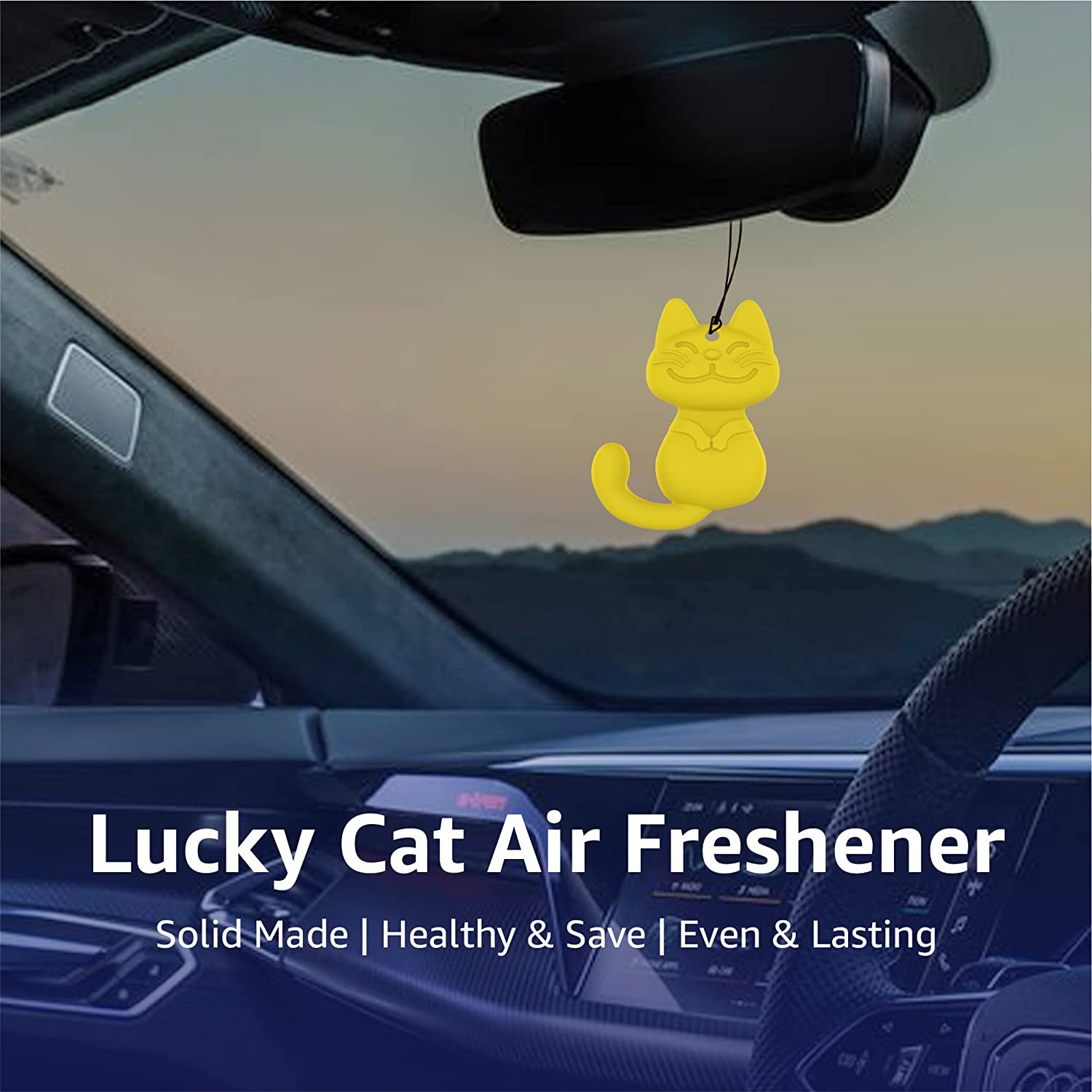 Organic Wooden Car Freshener Ambientador De Coche Products Accessoires Voitures