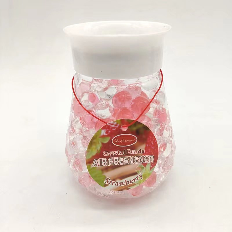 Custom Eco Household Room Floral Fragrance Crystal Air Freshener For Clothes