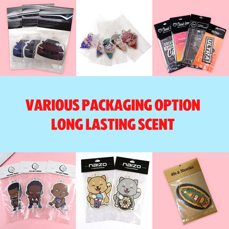 best selling design your own long lasting aromatic black car air freshener printer absorbent paper for air freshener