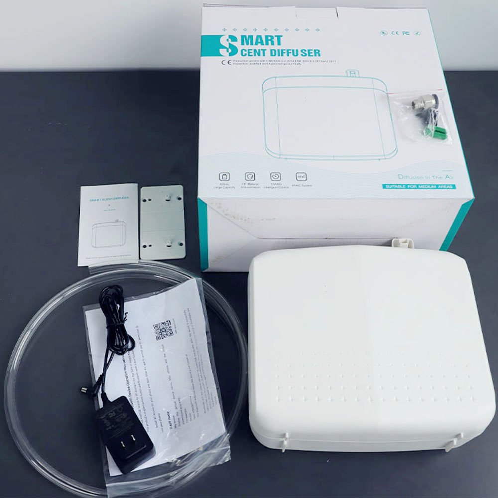 Wisekleen Factory Customization Aroma Diffuser Scent with Wall Mounted Commercial scent Air diffuser hvac aroma diffusers