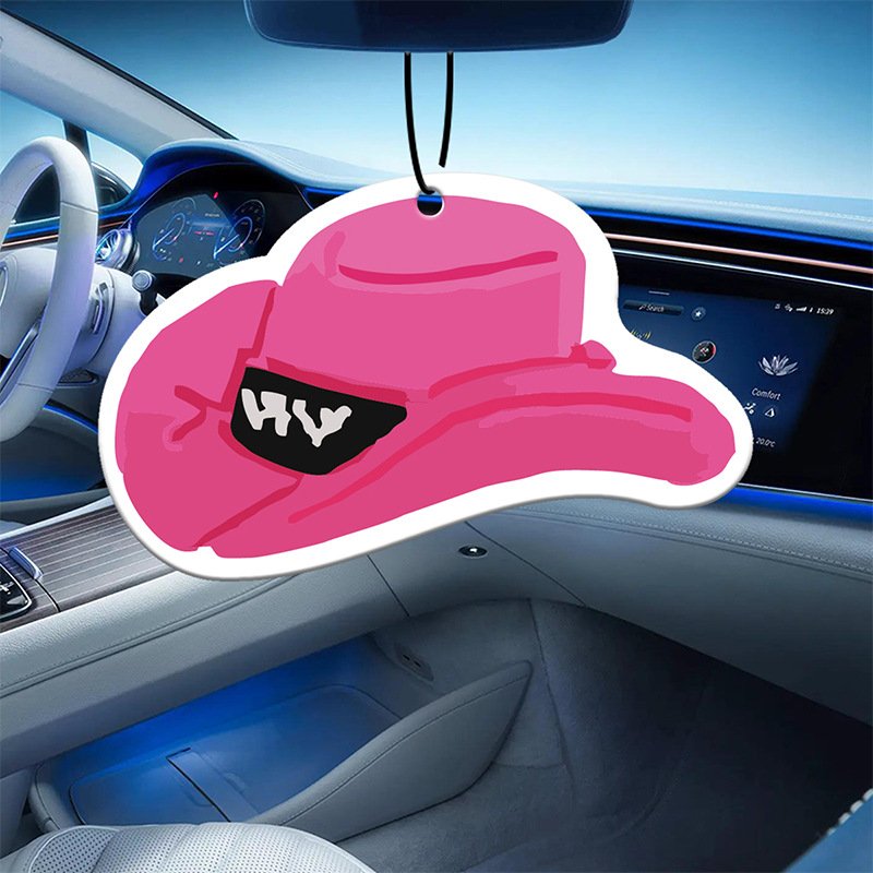 Perfume Custom Logo Car Hanging Air Freshener Card Car Air Fresheners For Cars Custom Logo Scented Card Custom Air Freshener