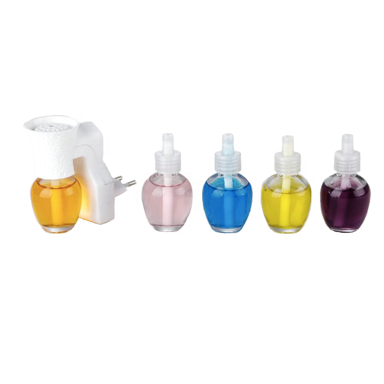 Wall Mounted Plug in Warmer Air Freshener Refill Bottle Glass Bottle Fitting