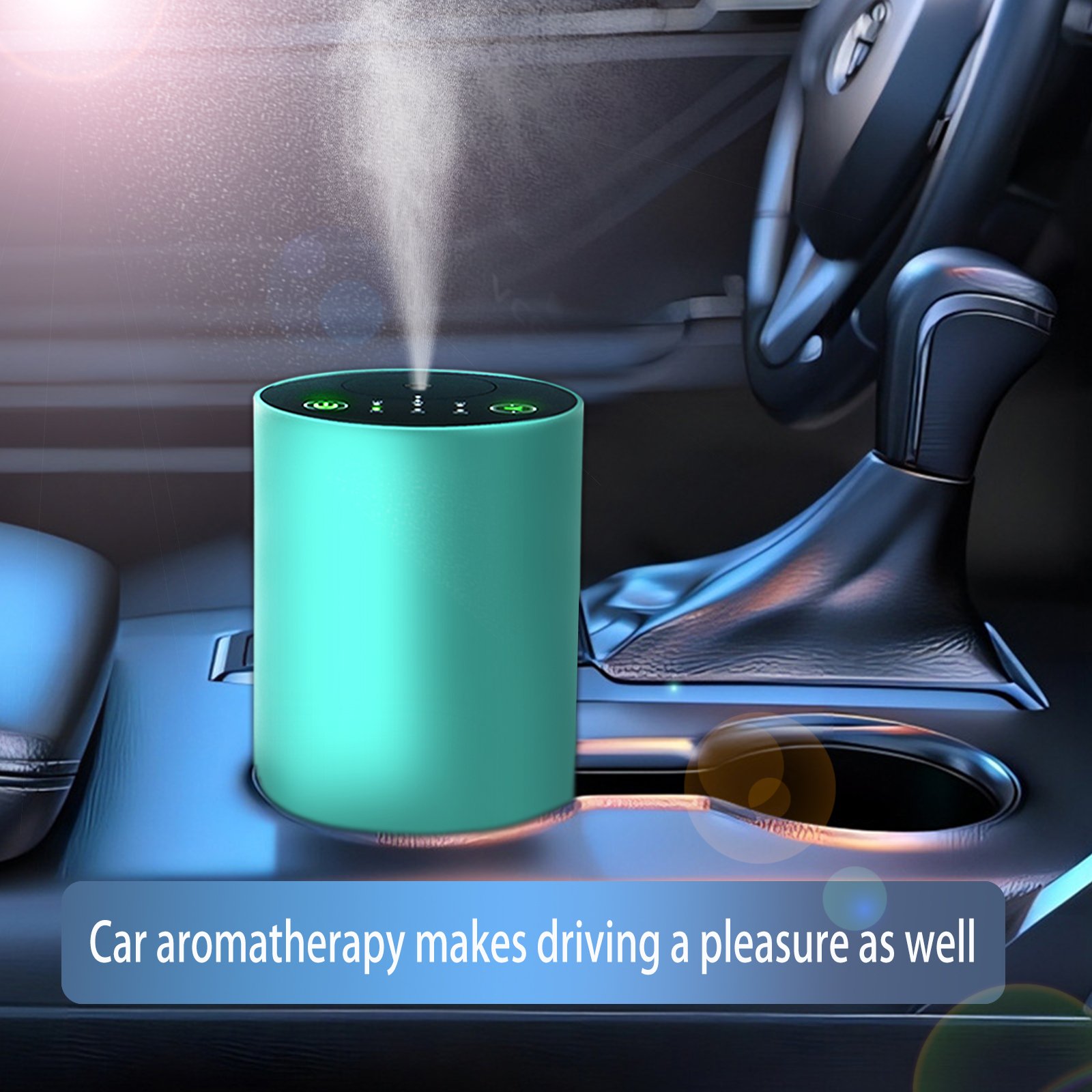 USB Charging Travel car Humidifier Operated Mini Waterless Scent Aromatherapy Essential Oil Car Aroma Diffuser
