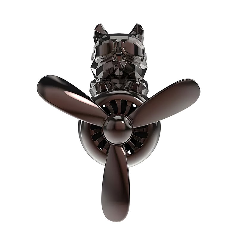 Bear Auto Accesorios Interior Perfume Diffuser Pilot Rotating Propeller Outlet Fragrance Car Air Freshener