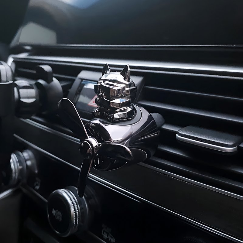 Bear Auto Accesorios Interior Perfume Diffuser Pilot Rotating Propeller Outlet Fragrance Car Air Freshener