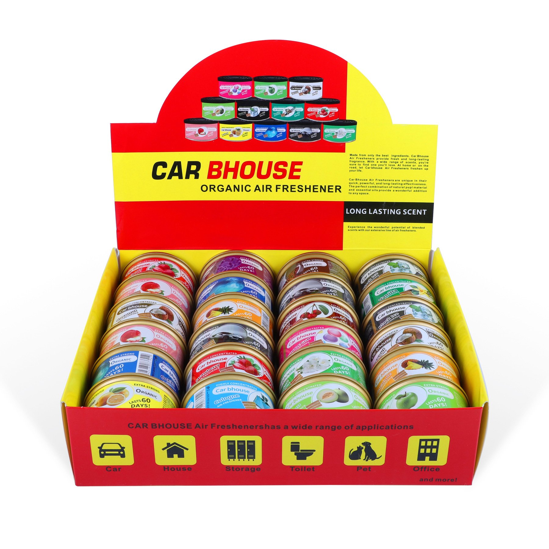Car Air Freshener Solid Cologne Lavender Lemon Auto Accessories Vanilla Good Smell Odor Eliminator Essential For Home Closet