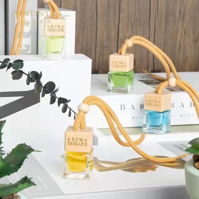 Wholesale car air fresheners Aroma diffusers Reed Diffuser car perfume glass bottles diffusers car air freshener