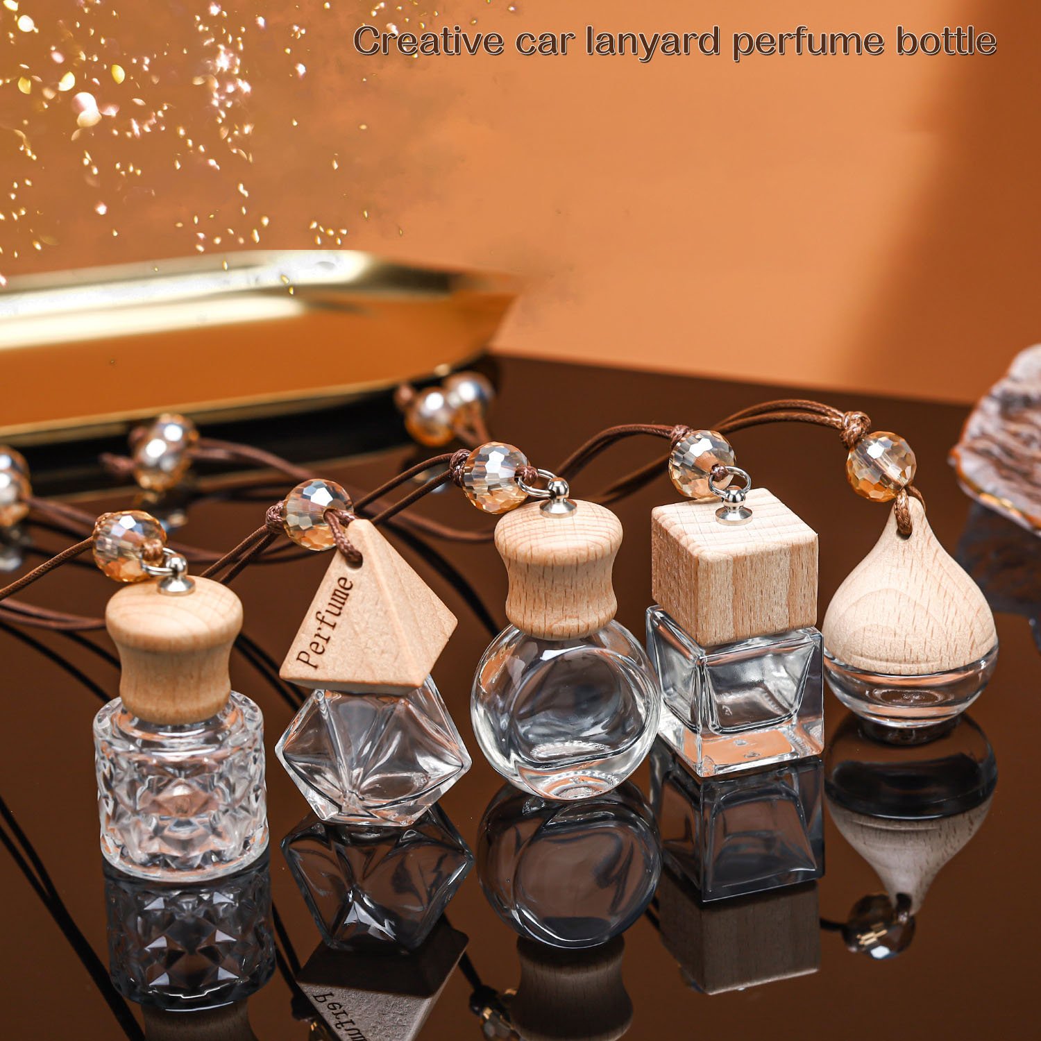 wholesale products new luxury perfume oil fragrance car air freshener hanging car diffuser car freshener