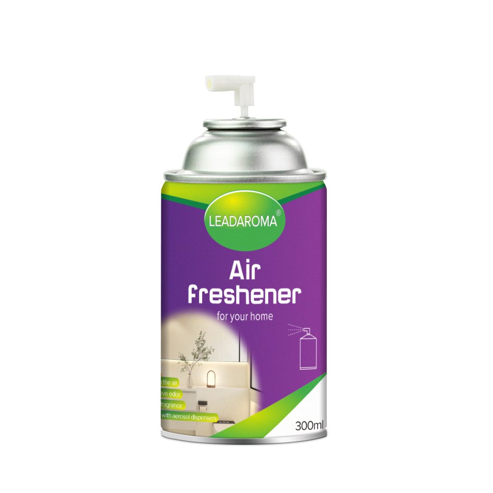 300ml Eco-friendly deodorant long lasting air freshener automatic spray refill for aerosol dispenser