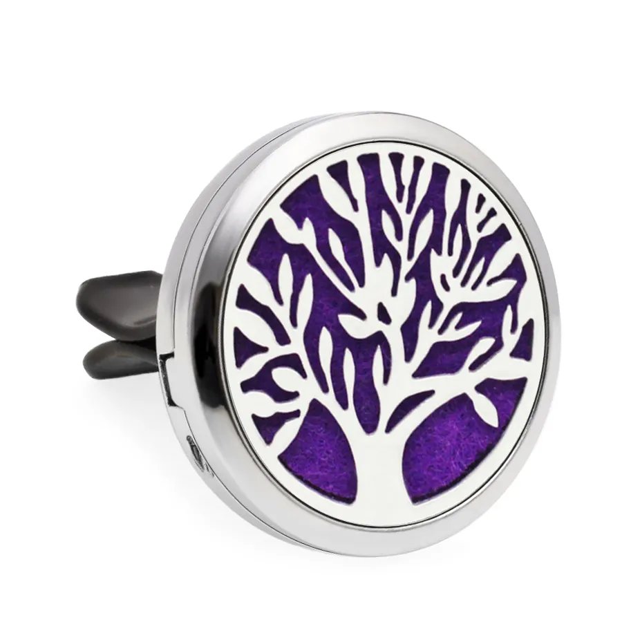 Any shape and design available car essential oil diffuser luxury metal vent clip scent car air freshener