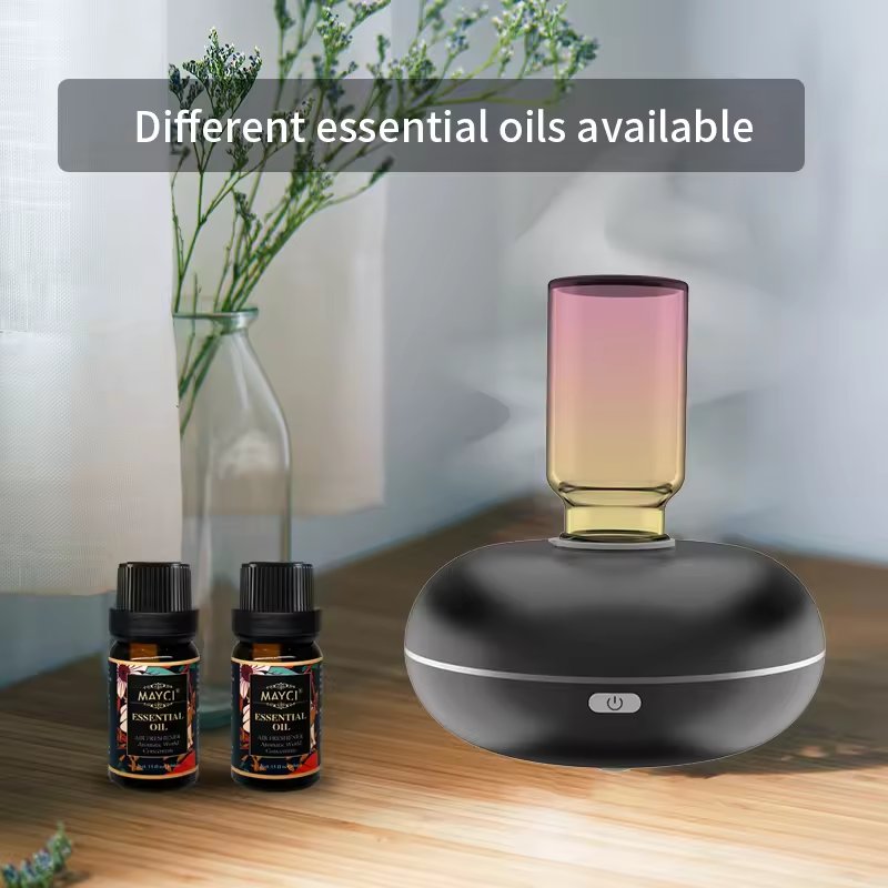 Inverted Automatic Induction Aroma Machine Rechargeable Scented Car Freshener Waterless Bubble Scent Diffuser with Essential Oil
