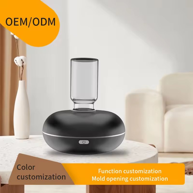 Inverted Automatic Induction Aroma Machine Rechargeable Scented Car Freshener Waterless Bubble Scent Diffuser with Essential Oil