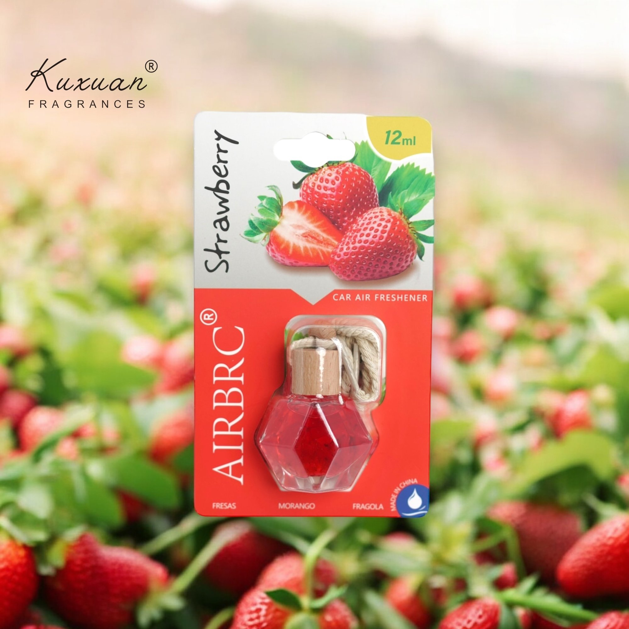 12ml New Flavour Car Air Freshener Gift With Hanger Rope For Car Dry Flower