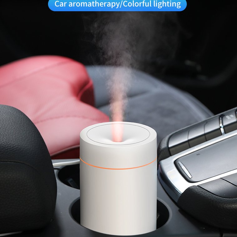 100ml Ambient Lighting Air Freshener Fragrance Perfume Flame Electric Humidifier Essential Oil Fire Car Aroma Diffuser For Car