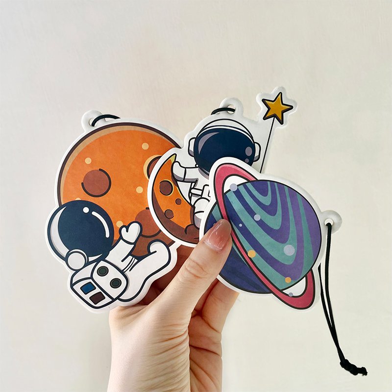 High Quality Design Decorative Scented paper custom accessories car air freshener