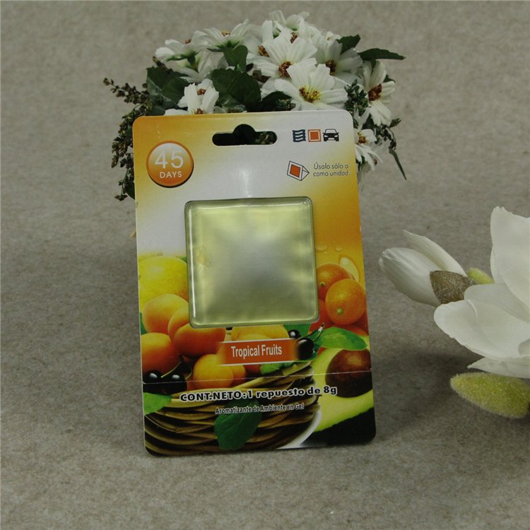 Auto Soild Perfume Gel Membrane Custom Car Air Freshener for Car Smell Air Freshener Membrane