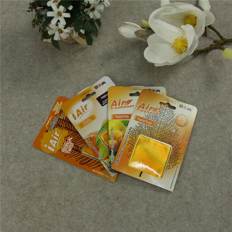 Auto Soild Perfume Gel Membrane Custom Car Air Freshener for Car Smell Air Freshener Membrane