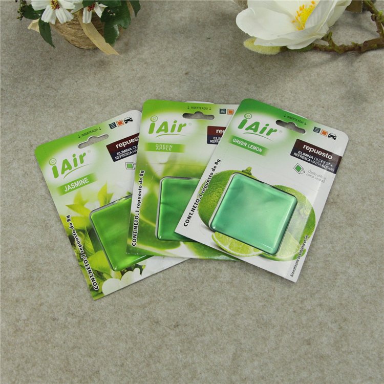 Auto Soild Perfume Gel Membrane Custom Car Air Freshener for Car Smell Air Freshener Membrane