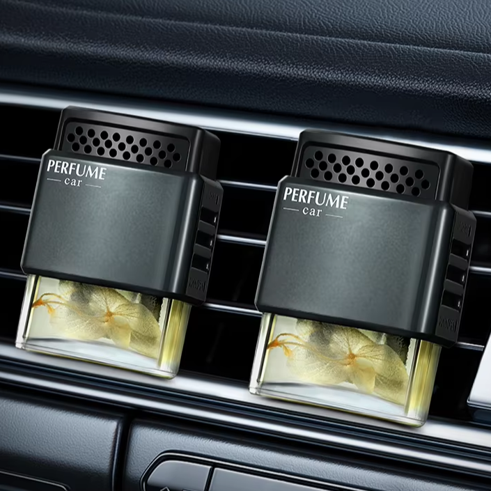 Hot products in 2024 Car Perfume Diffuser Vent Clip Hanging Car Air Freshener For Air Conditioner Bottle For Ac Vents
