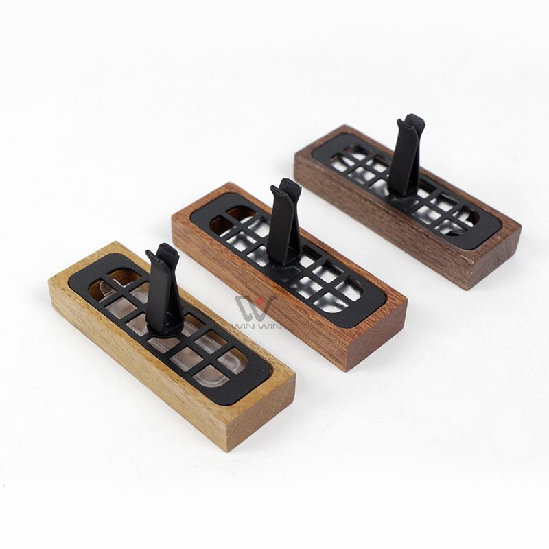 Wooden Car Air Freshener Wholesale Car Accessories Diffuser Wooden Perfume Diffuser