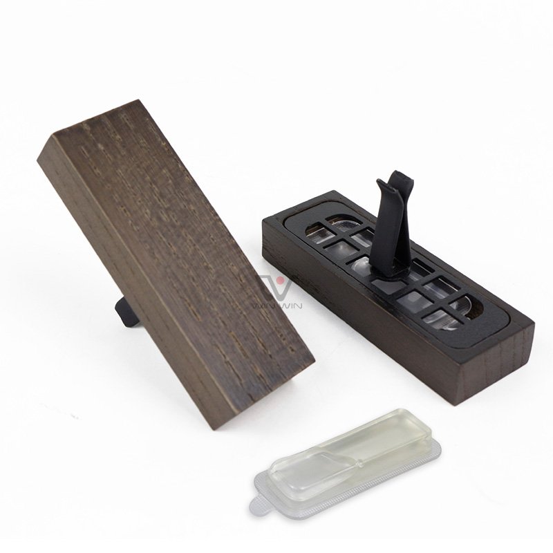 Wooden Car Air Freshener Wholesale Car Accessories Diffuser Wooden Perfume Diffuser