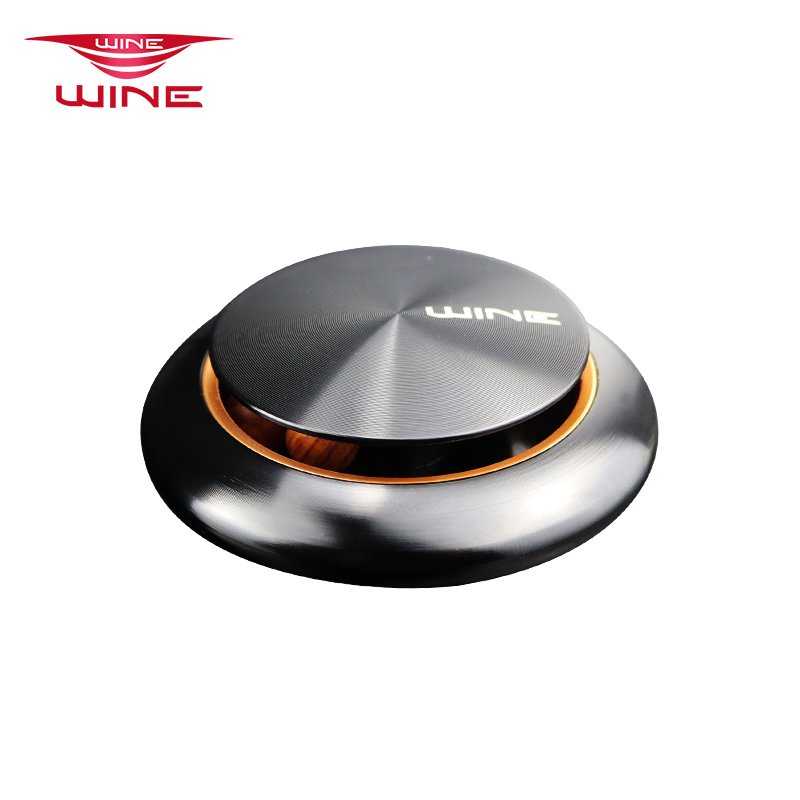 Light luxury alloy Wooden bead deodorant fragrance safe health car air freshener aromatherapy car perfume