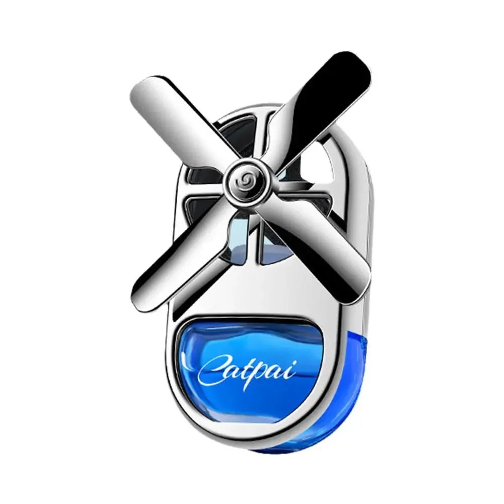 Air outlet rotating fragrance spot four leaf windmill car perfume car decoration car fragrance