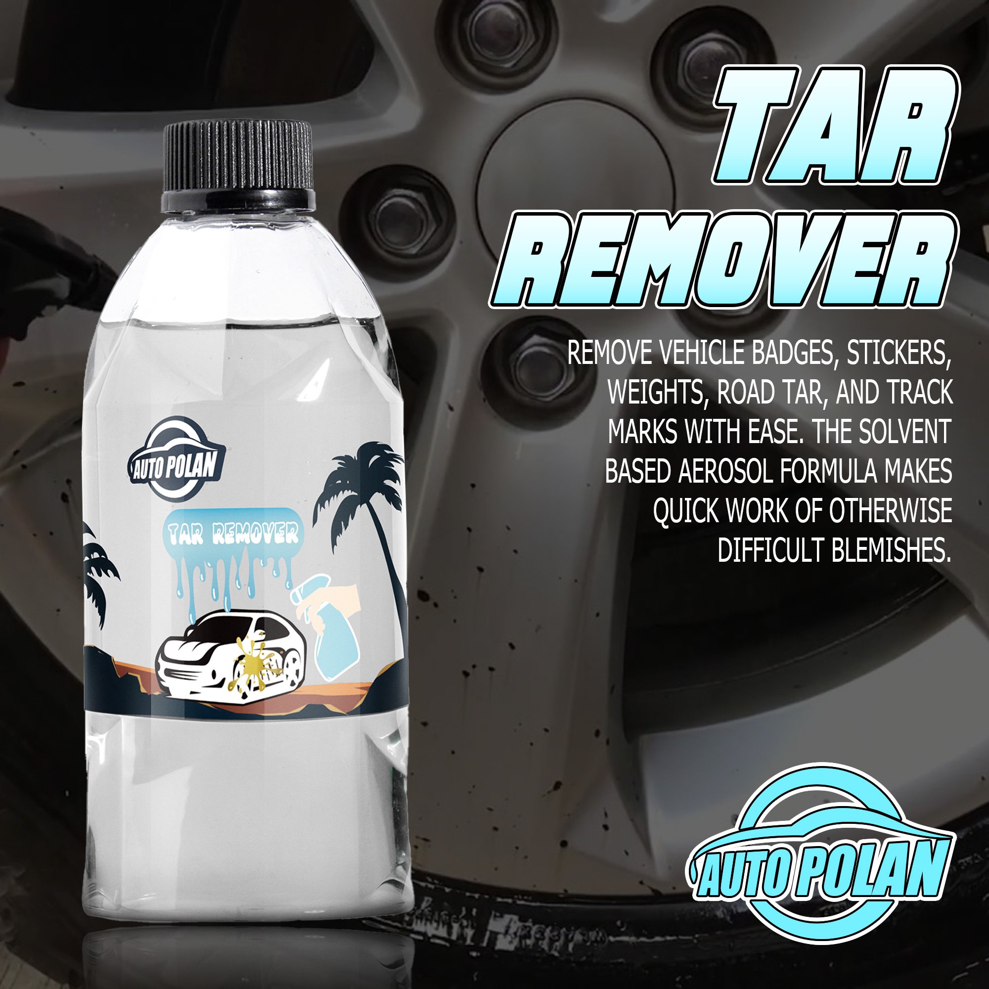 hot sale Powerful Tar and Bug Remover Pitch Cleaner Car Care Cleaning Spray