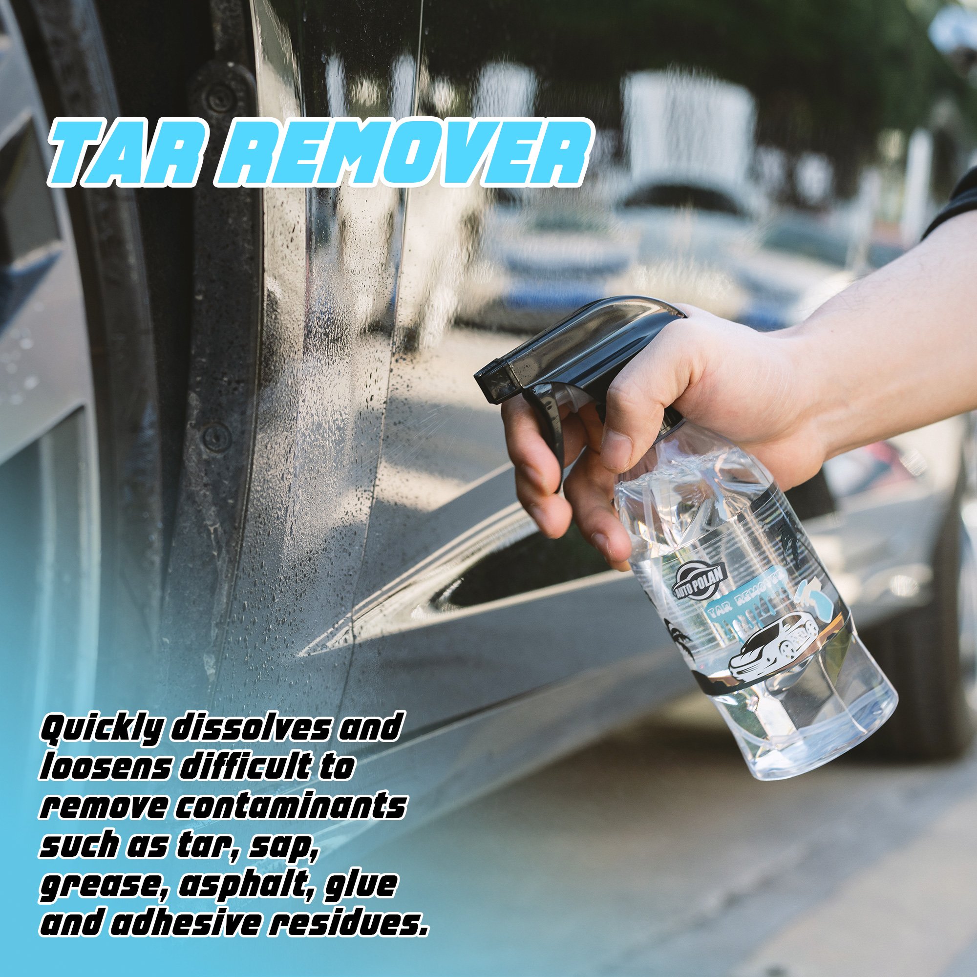 hot sale Powerful Tar and Bug Remover Pitch Cleaner Car Care Cleaning Spray