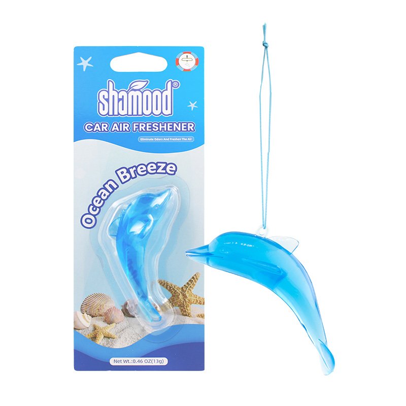 Dolphin Shape Car Air Freshener Hanging Scented Long Lasting Perfume Manufactory OEM LOGO