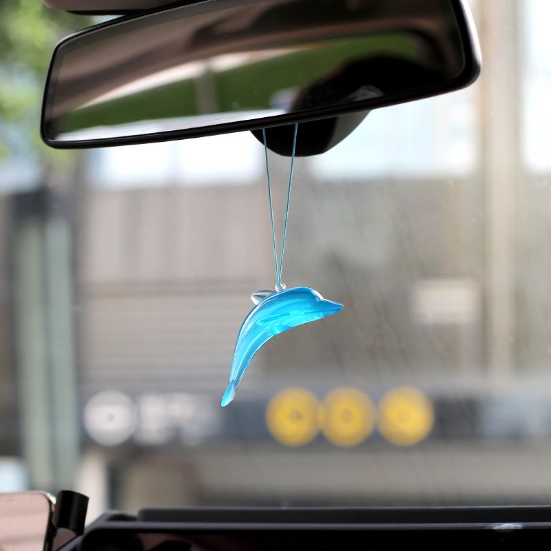 Dolphin Shape Car Air Freshener Hanging Scented Long Lasting Perfume Manufactory OEM LOGO