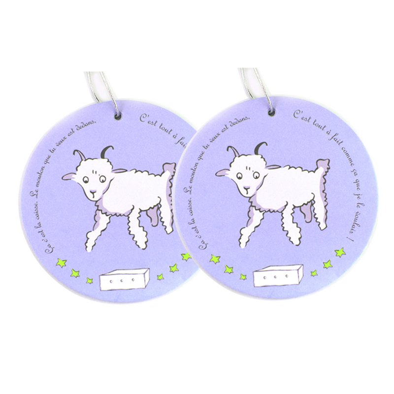 8 Years Factory Support OEM ODM Cheap Custom Air Hanging Perfume Different Car Accessories Air Freshener Paper Car Custom