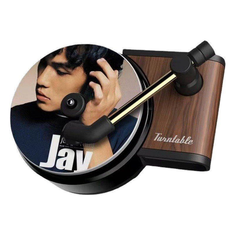 Personalized Car Air freshener record player car clip fragrance diffusers clip