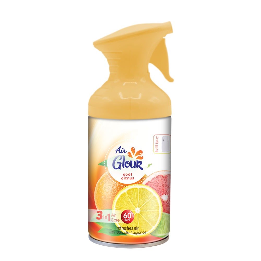 250 ML Coconut Scent Air Freshener with Special Trigger Design 3 in 1 Car Usage 60 Days Private Label Availability Made Turkey