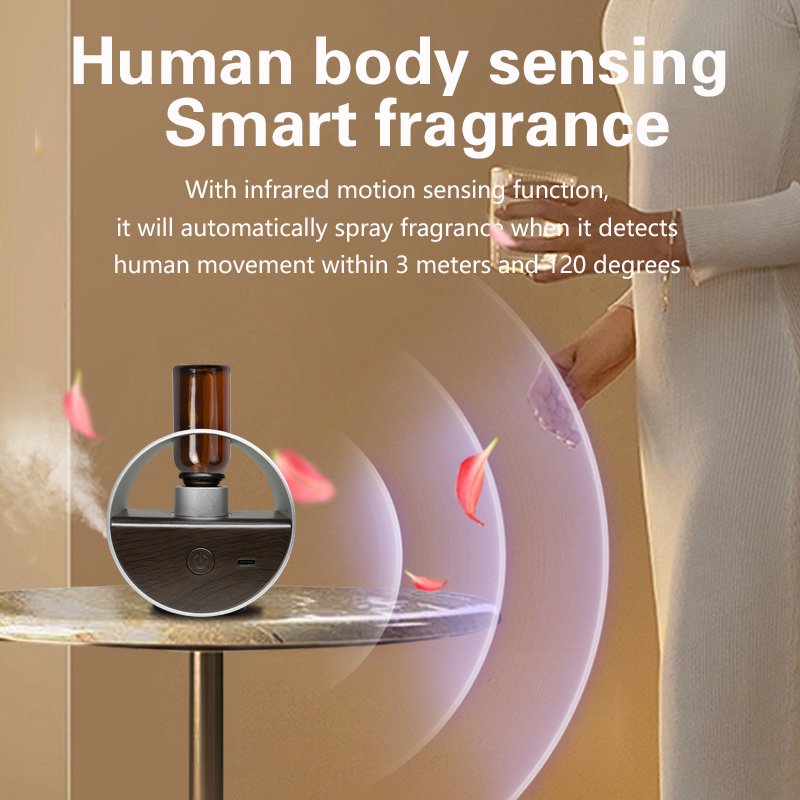 Intelligent Infrared Human Movement Portable Creative Smart Aromatherapy Gift Car Freshener Unique vaporizer Aroma Diffuser