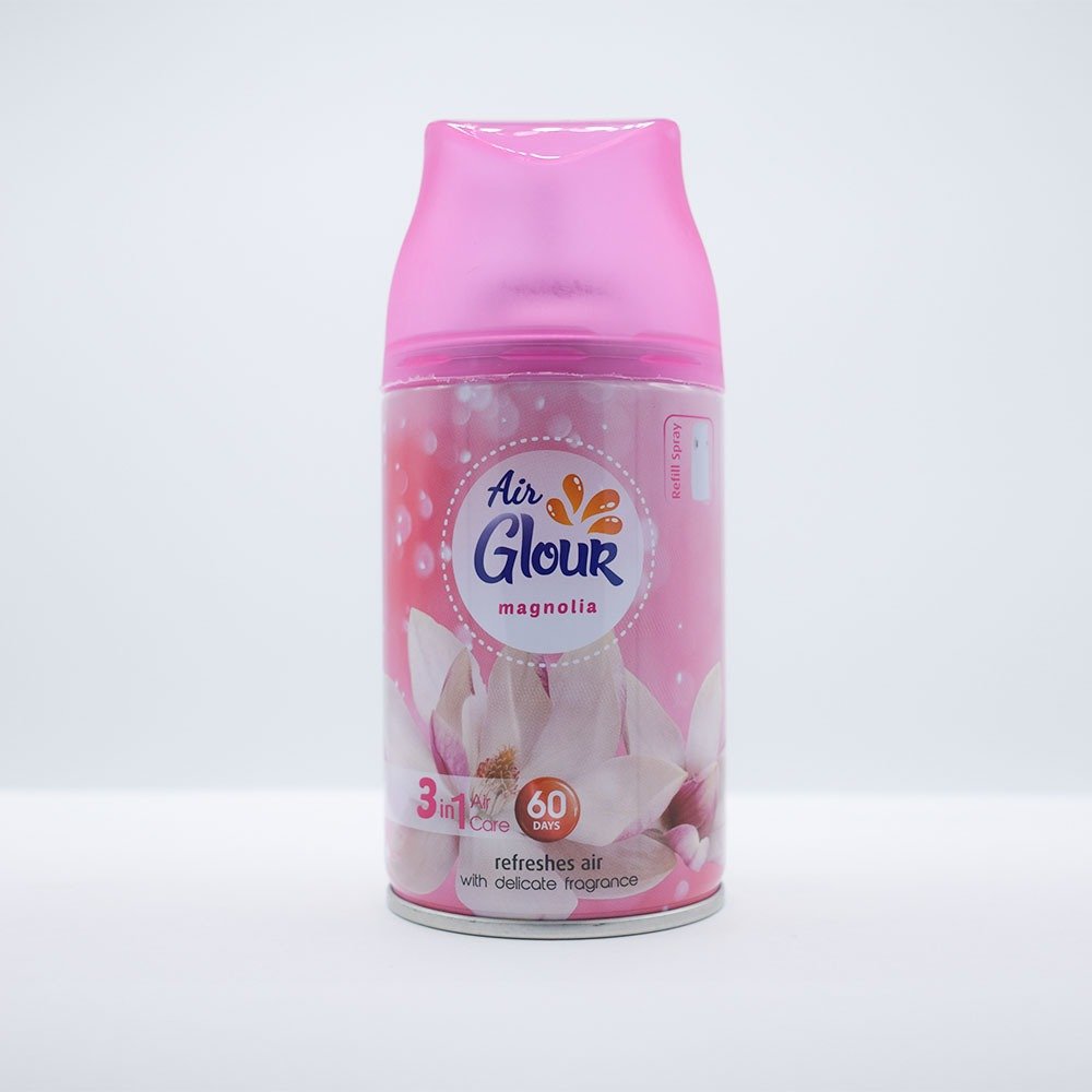 250ml Air Glour Eco-Friendly Magnolia Scented Air Freshener Private Label Available for Car Home Office Hotel Use Made in Turkey