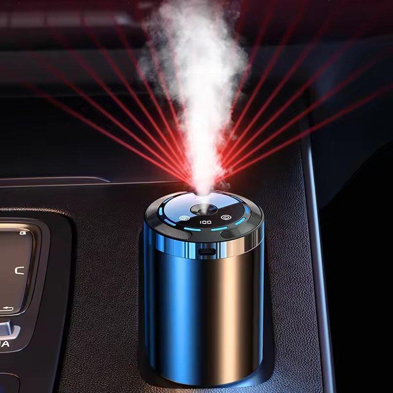 RTS innovative product ideas 2024 air aroma luxury perfume freshener wireless motion essential smart car mist diffuser with box