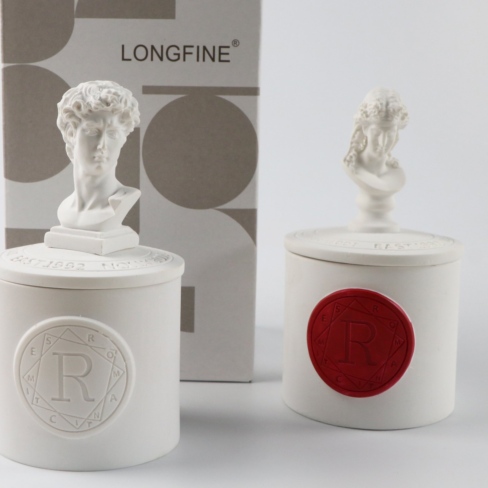 Statue Aromatherapy Candle Soybean Wax Candle Wholesale Luxury Fragrance Wrapped Gift Party Home Decoration Hot Sale