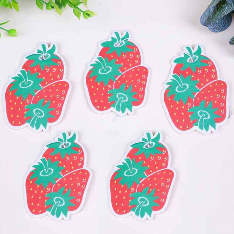 Custom promotion gifts custom decorative auto paper car freshener hanger car air freshener for different shapes and scents