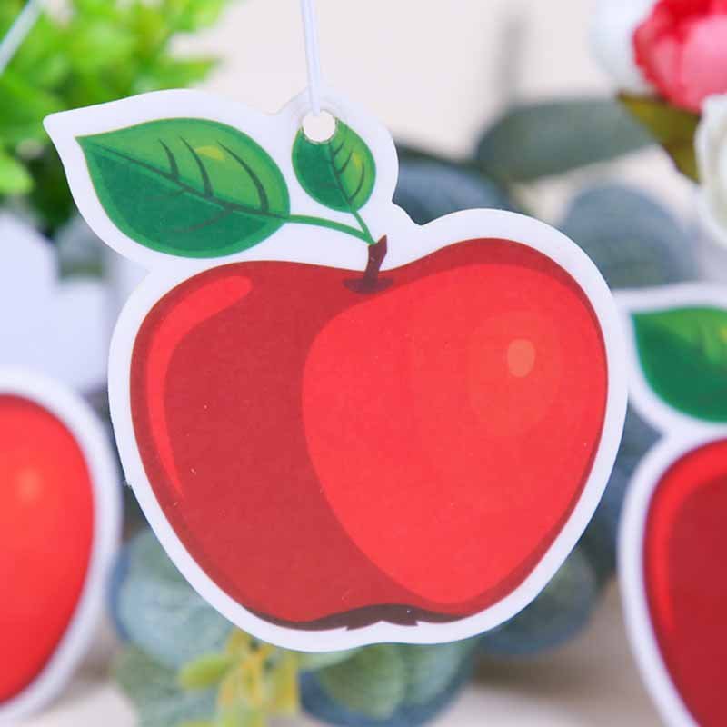 Custom promotion gifts custom decorative auto paper car freshener hanger car air freshener for different shapes and scents