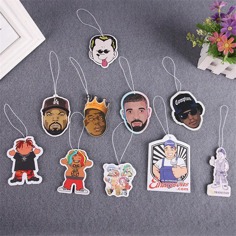 High Quality incense novelty hotel Printing any color Eco-friendly arabian car air fresheners