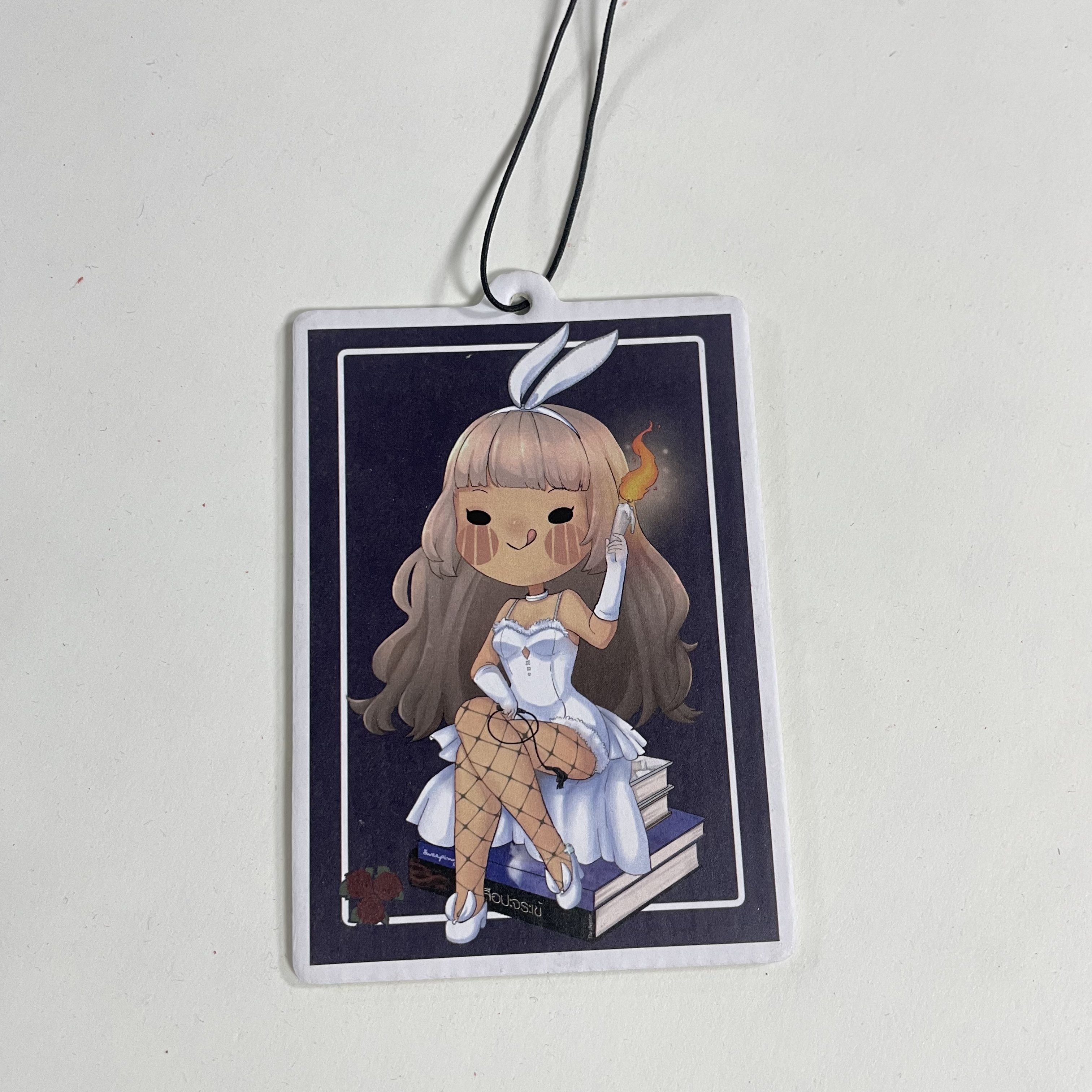 "Customized Car Paper Air Freshener with Fun Design for In-Car Use"