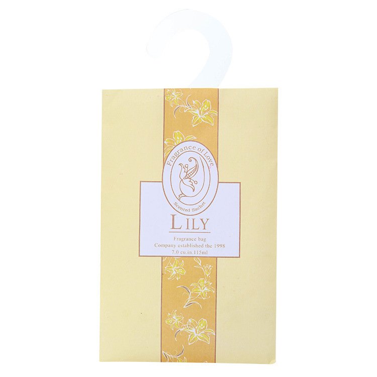 Hot Selling High Grade Long Last Fragrance Hanging Scented Clothes Car Air Freshener Eva Scented Lasting Hanging Sachet