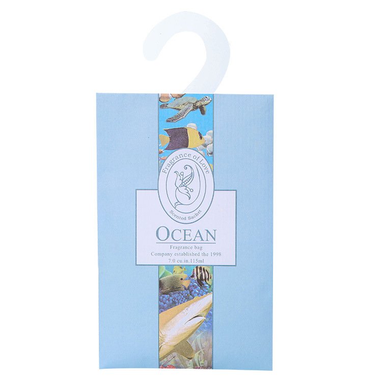 Hot Selling High Grade Long Last Fragrance Hanging Scented Clothes Car Air Freshener Eva Scented Lasting Hanging Sachet
