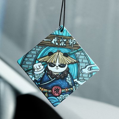 Cheap wholesale paper car perfume make your own logo air freshener with long card