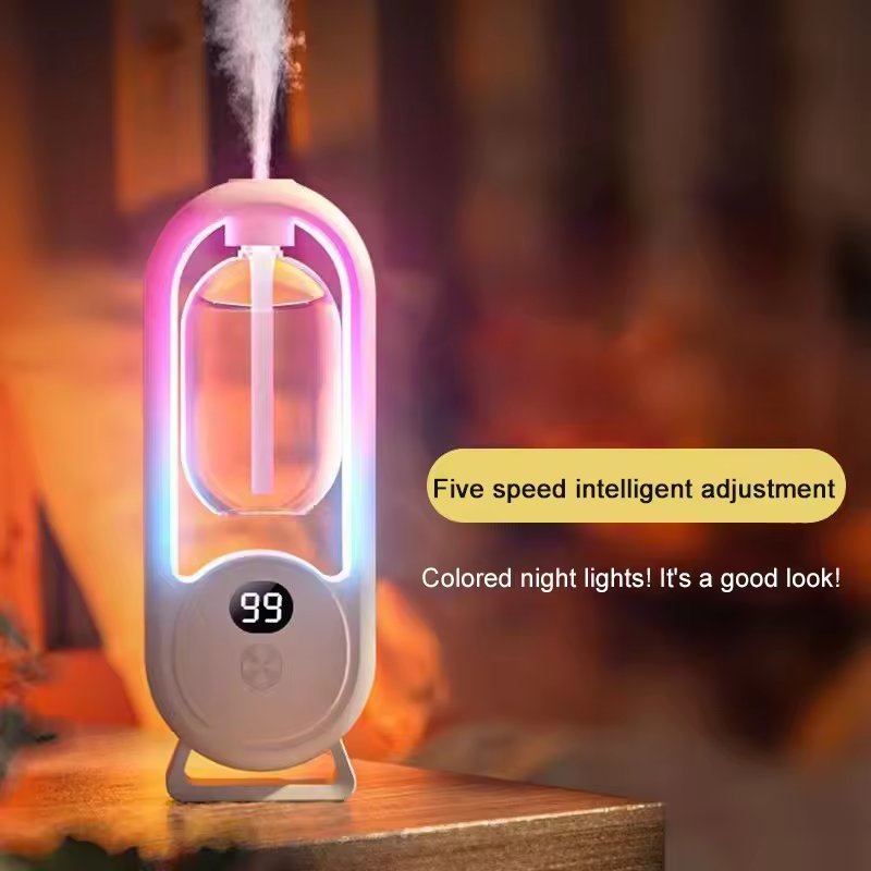 Factory price Home Essential oil Aromatherapy Fragrance Rechargeable Digital Display Smart Air Freshener Aroma Diffuser