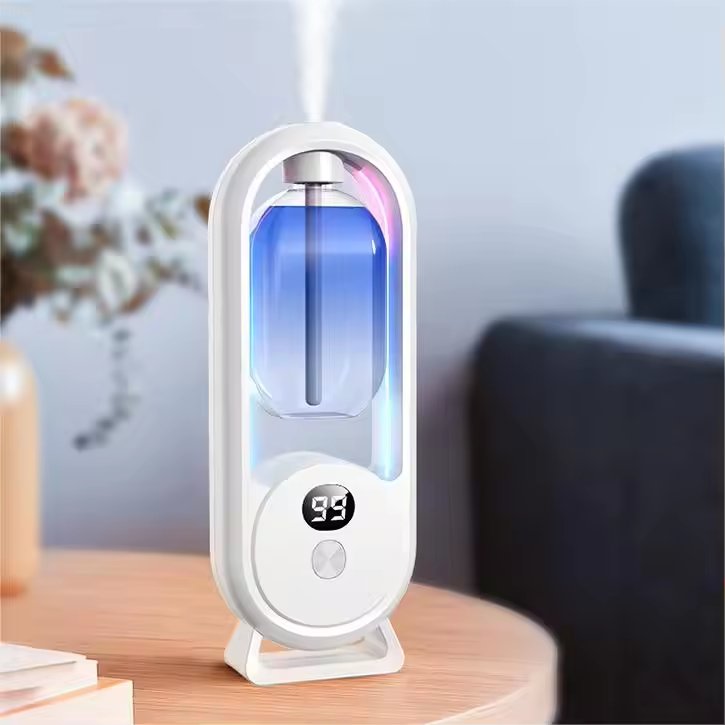 Factory price Home Essential oil Aromatherapy Fragrance Rechargeable Digital Display Smart Air Freshener Aroma Diffuser